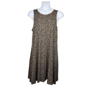 Old Navy Leopard Swing Dress